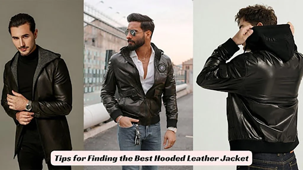 hooded leather jacket leather jacket leather jackets