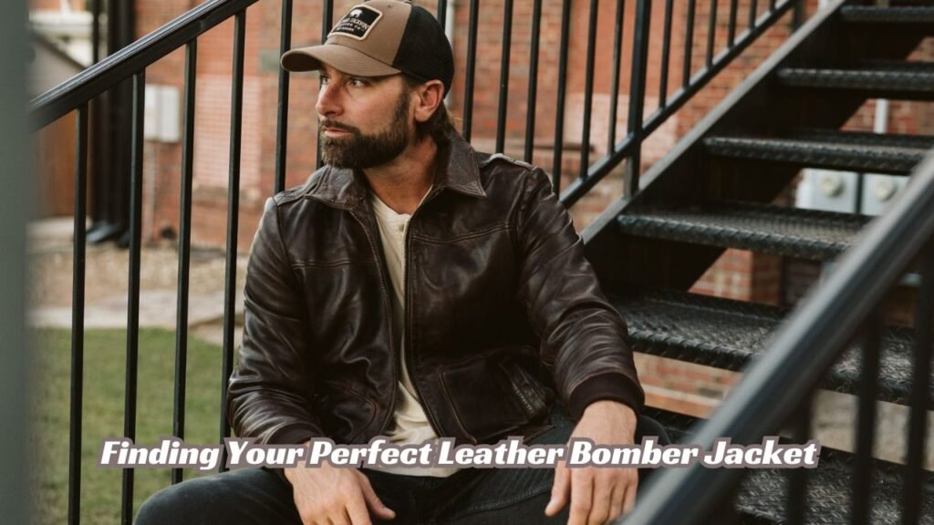 leather Bomber Jacket, leather Jacket, leather