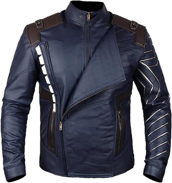 leather jacket Bucky Barnes Leather Jacket