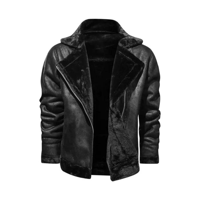 leather jacket fur leather jacket fur