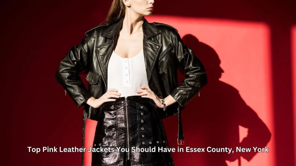 Leather Jacket Pink Leather Jacket Erie County