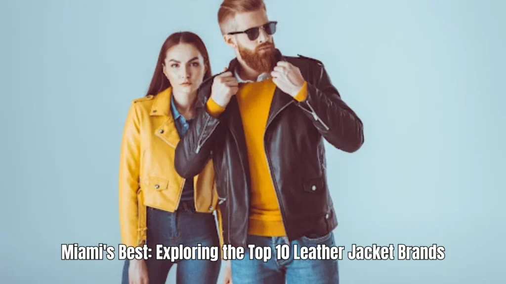 Leather Jacket USA California