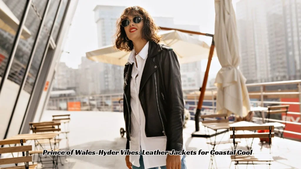 Prince of Wales-Hyder Leather Jacket