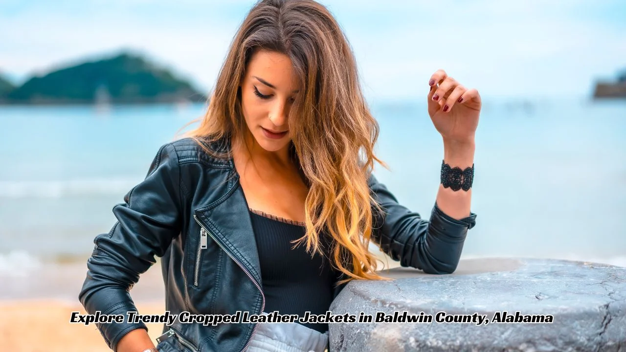 Cropped Leather Jacket Baldwin County