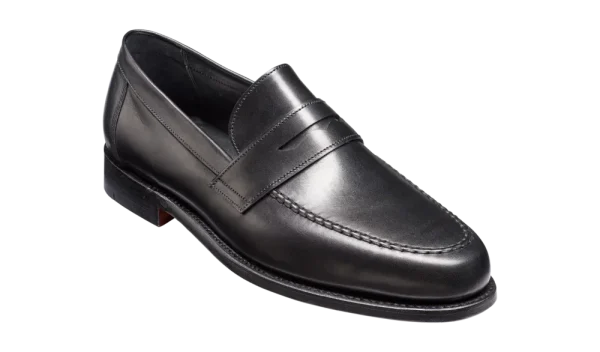 Black Calf Loafer