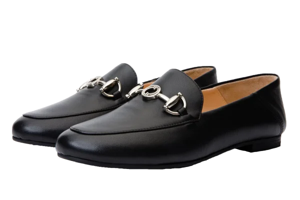 Leather Women Flat Shoe
