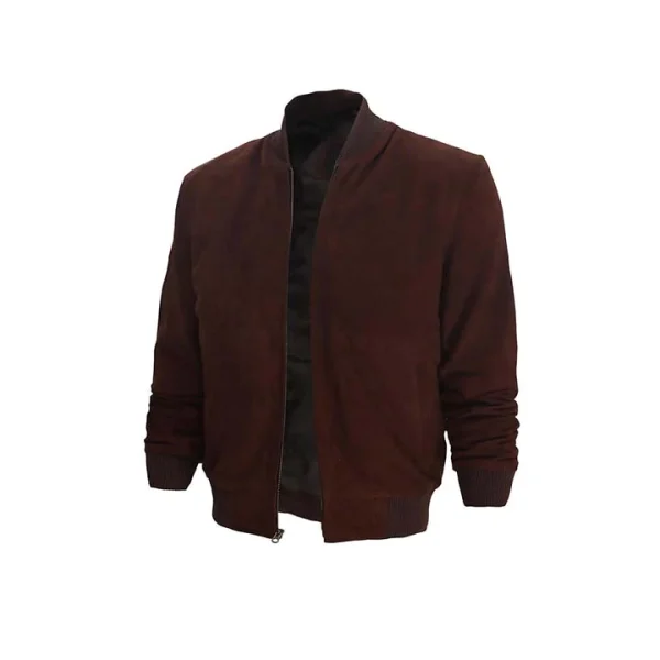 Adamsville Suede Bomber Jacket - Image 7