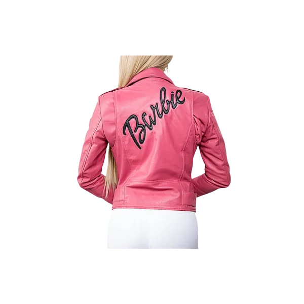 Barbie Doll Pink Original Leather Jacket