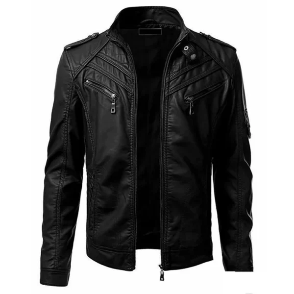 Mens Motorcycle Original Leather Jacket