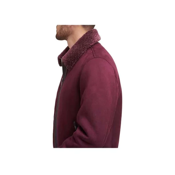 Echo Suede Bomber Jacket - Image 3