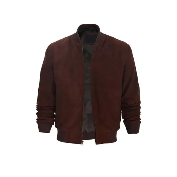 Adamsville Suede Bomber Jacket - Image 6