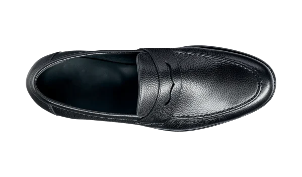 Black Grain Loafer Shoe - Image 3