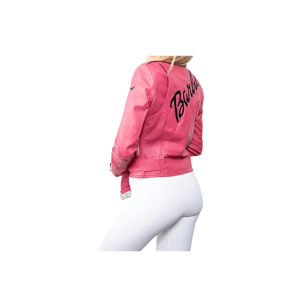 Barbie Doll Pink Original Leather Jacket - Image 3