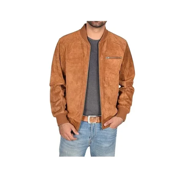 Adamsville Suede Bomber Jacket - Image 10