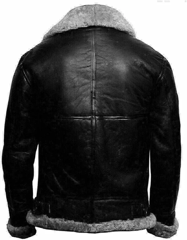Men's FUR Bomber Jacket - Image 2