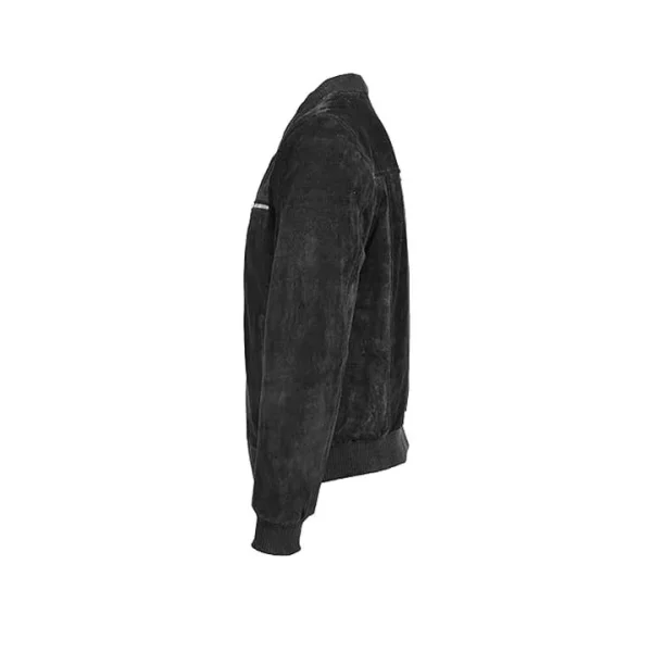 Nebula Suede Bomber Jacket - Image 10