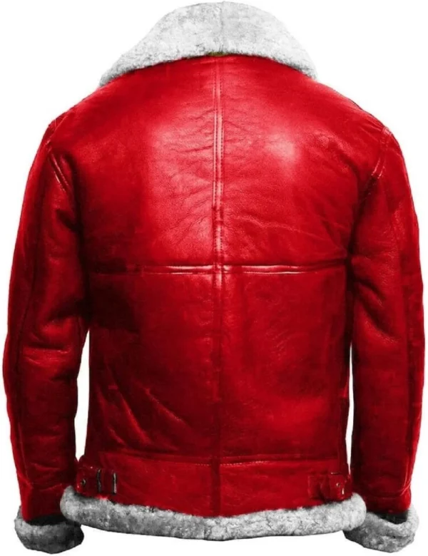Men's FUR Bomber Jacket - Image 6