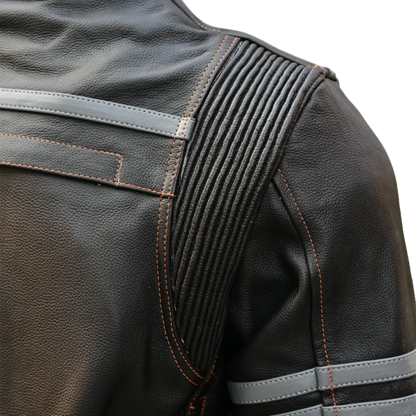 Multi Pockets Protector Moto Jacket - Image 3