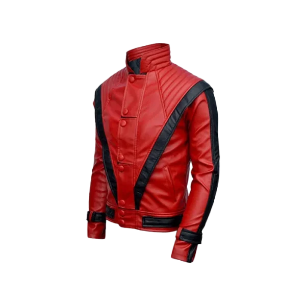 Men's MJ Thriller Genuine Leather Jacket - Image 2
