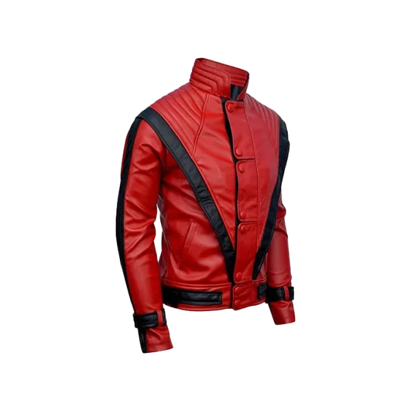 Men's MJ Thriller Genuine Leather Jacket - Image 3