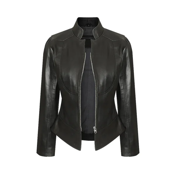 Women's Slim Fit Premium Leather Jacket