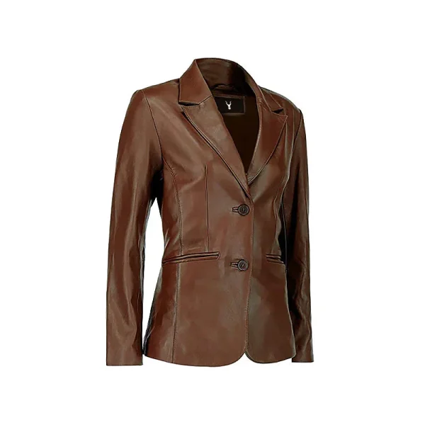 Women's Casual Coat Style Blazer Jacket - Image 8